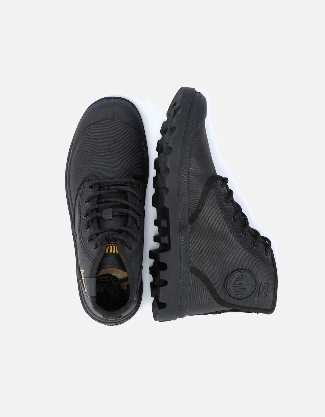 Pampa Hi Wax Canvas Black Boots