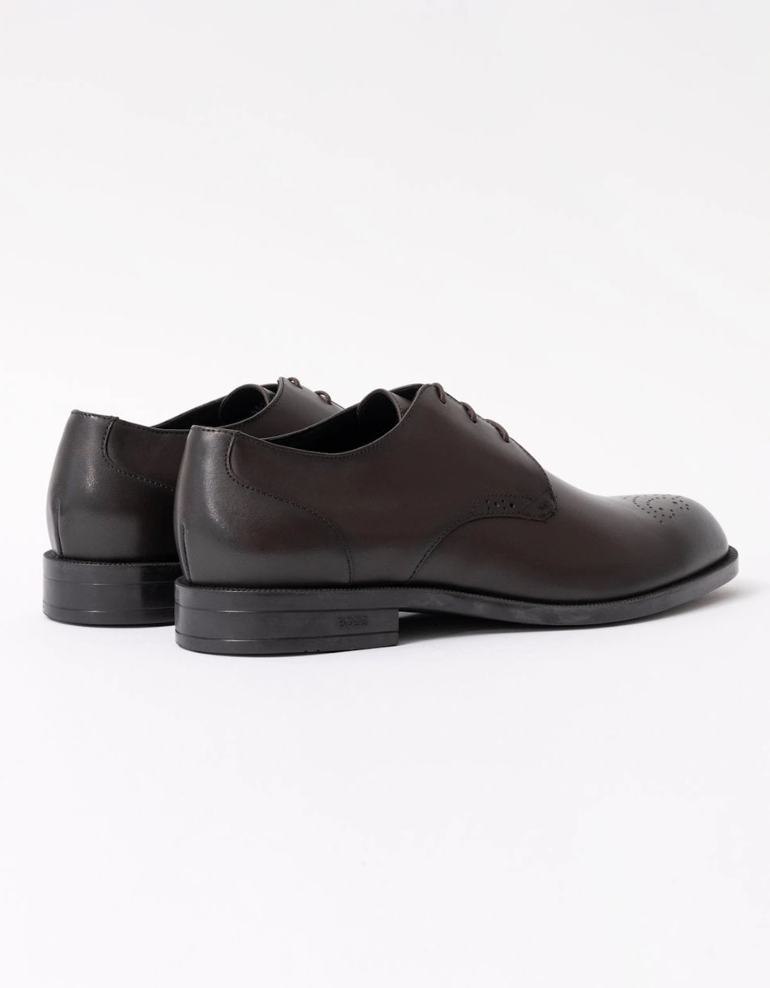 BOSS Orange Tayil Mens Burnished Leather Derby Shoes