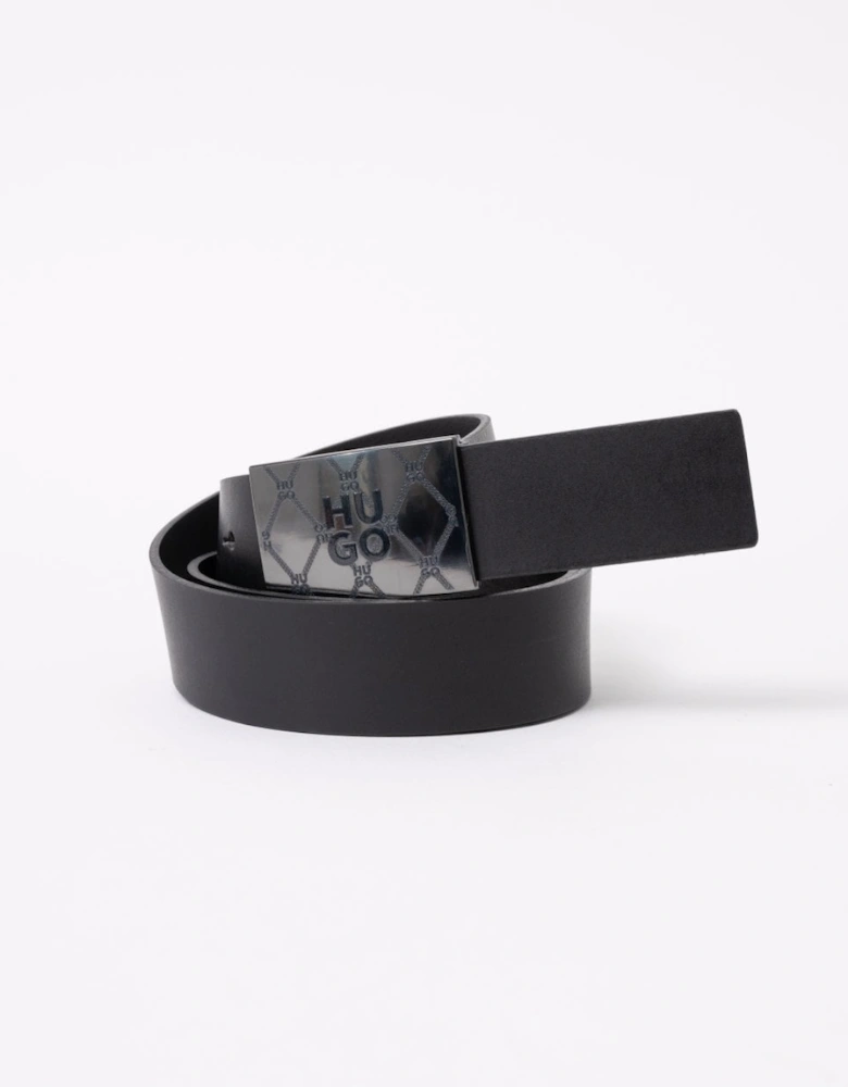 HUGO Gary Mens Metal Buckle Belt