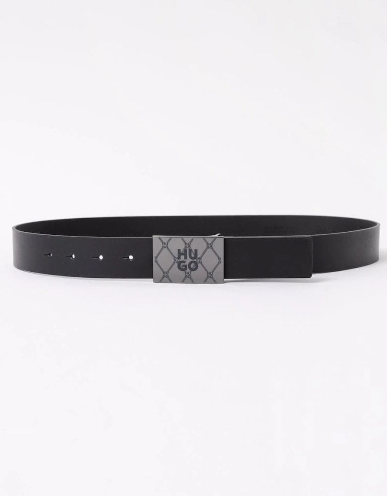 HUGO Gary Mens Metal Buckle Belt