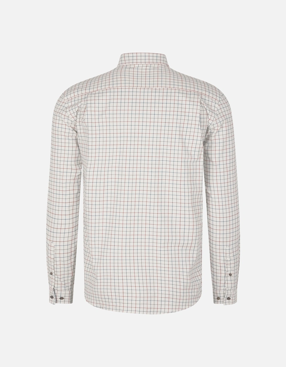 Men's Oxford Shooting Shirt Grape Leaf/Terracotta Check