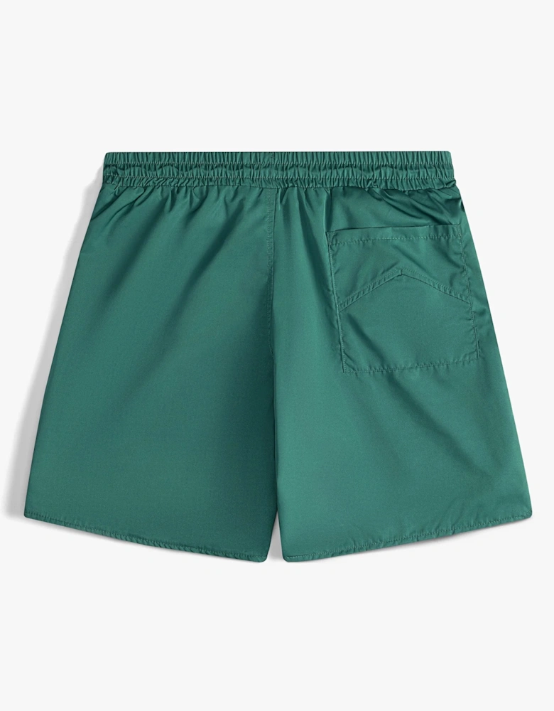 Logo Track Shorts Green