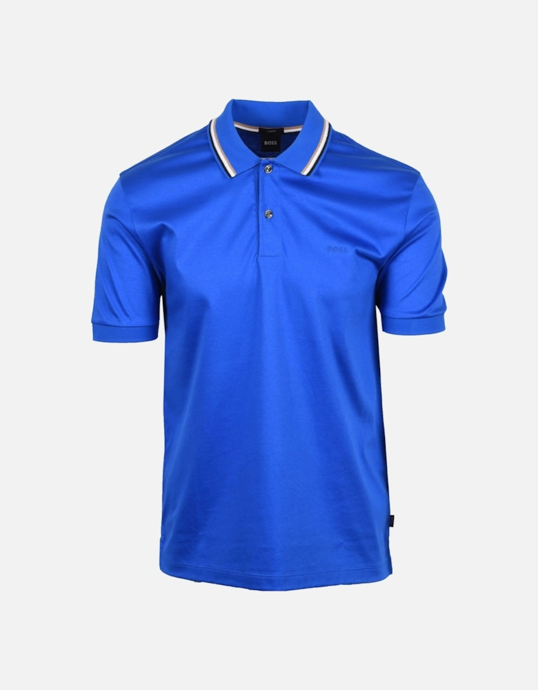 Boss Penrose 38 Polo Shirt Bright Blue