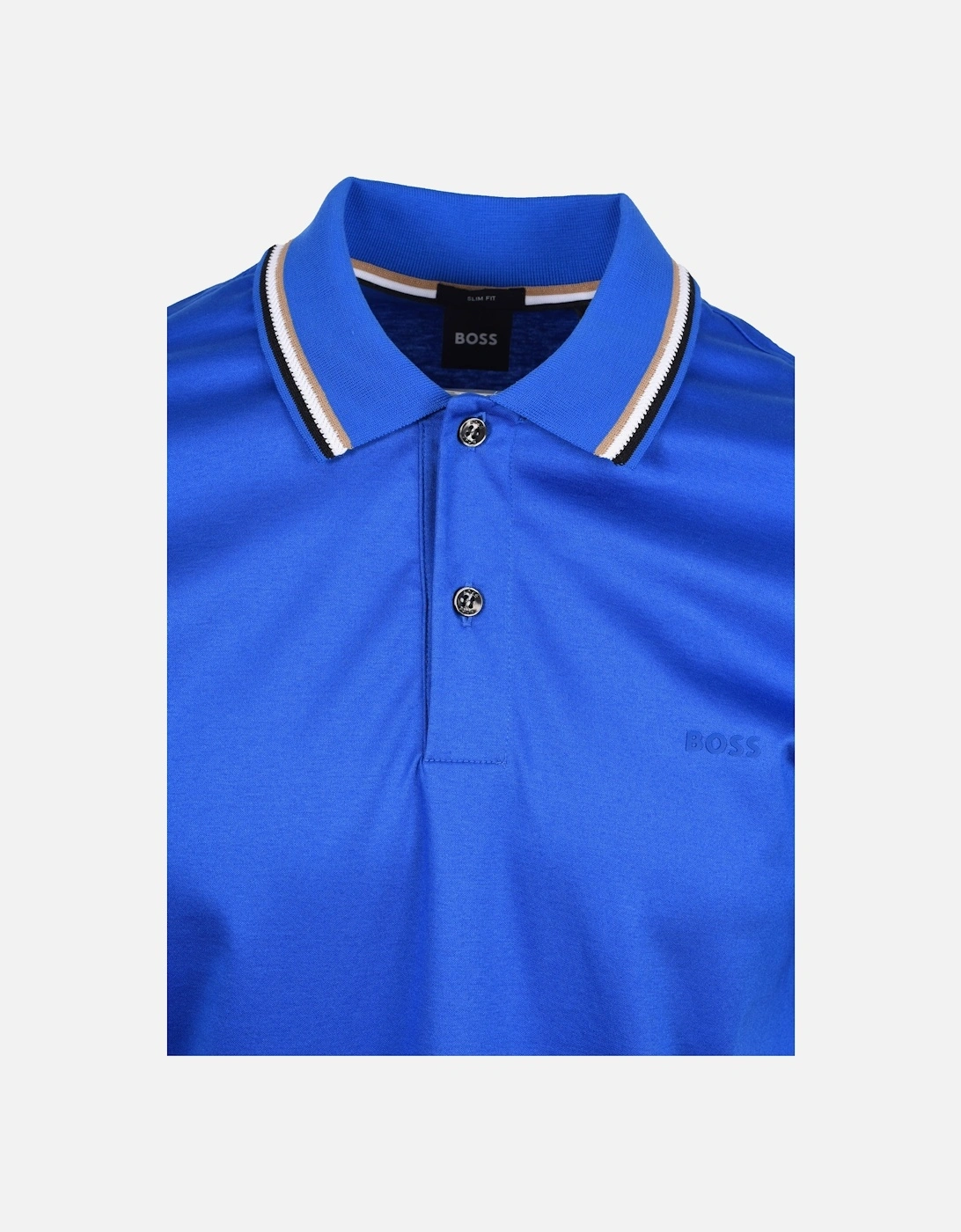 Boss Penrose 38 Polo Shirt Bright Blue