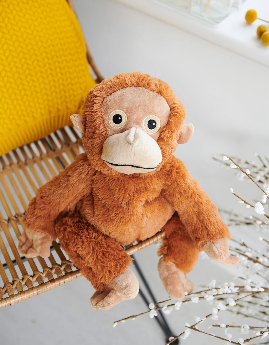 Plush Orangutan Microwavable