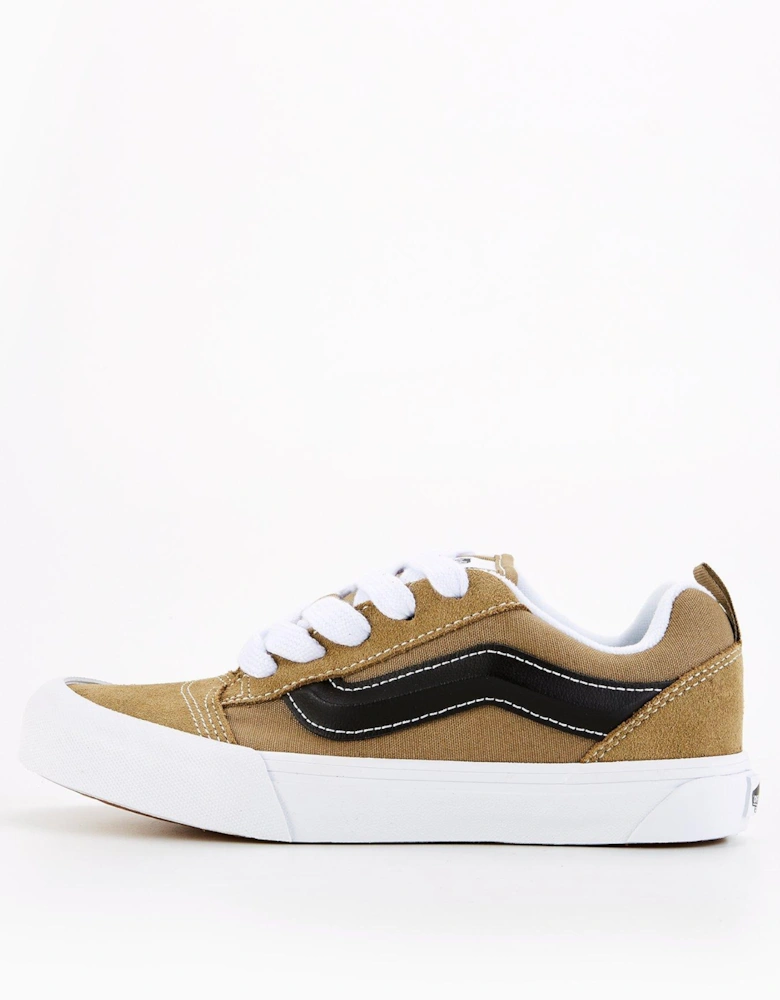 Junior Knu Skool Trainers - Khaki