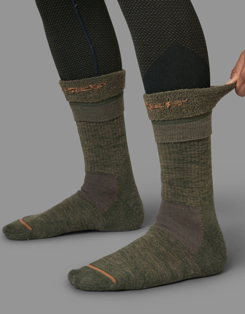 Härkila Pro Hunter 2.0 Short Socks Willow Green