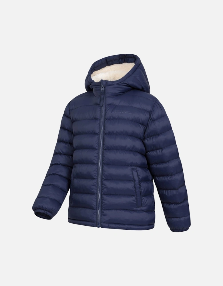 Childrens/Kids Seasons Faux Fur Lined Padded Jacket