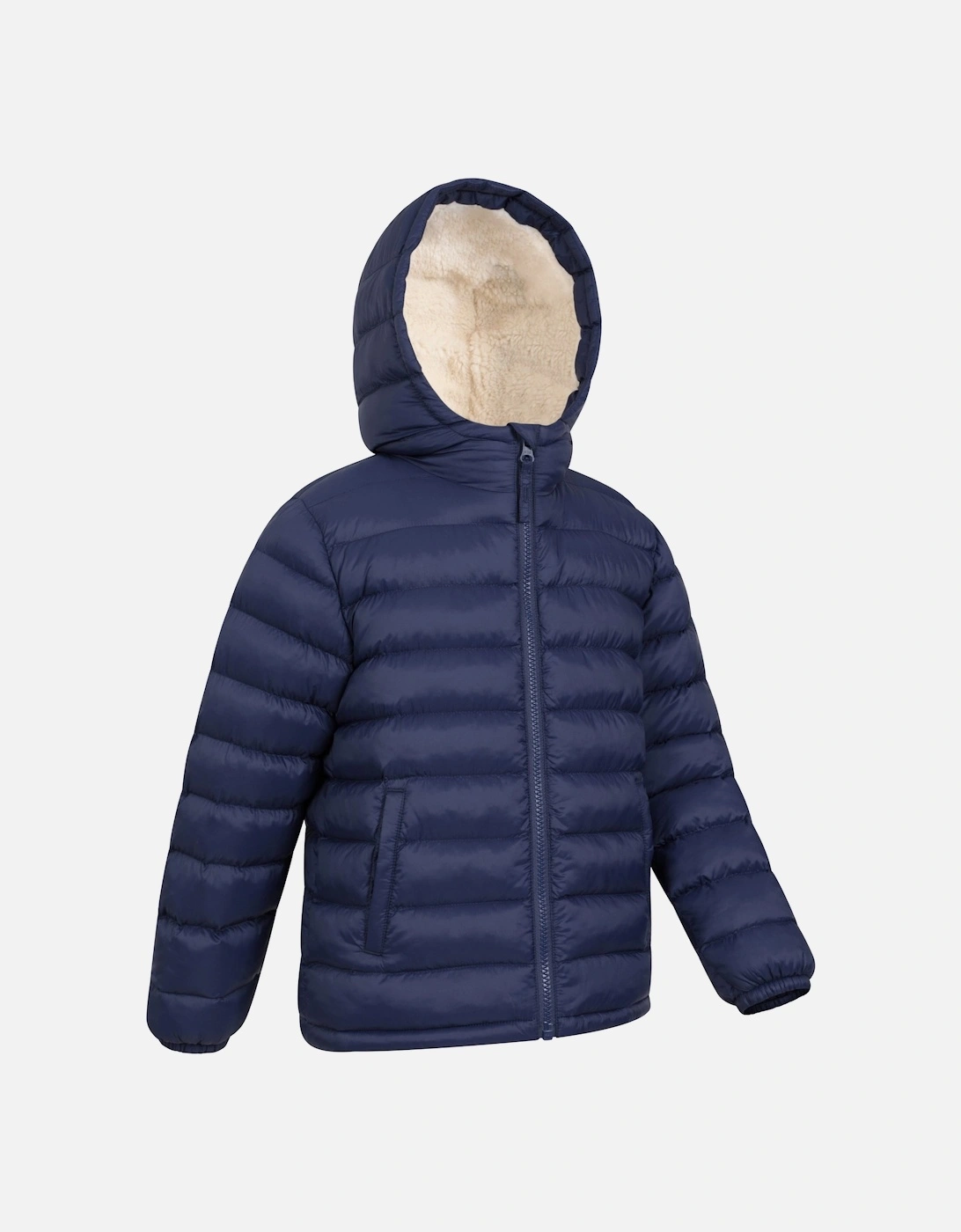 Childrens/Kids Seasons Faux Fur Lined Padded Jacket