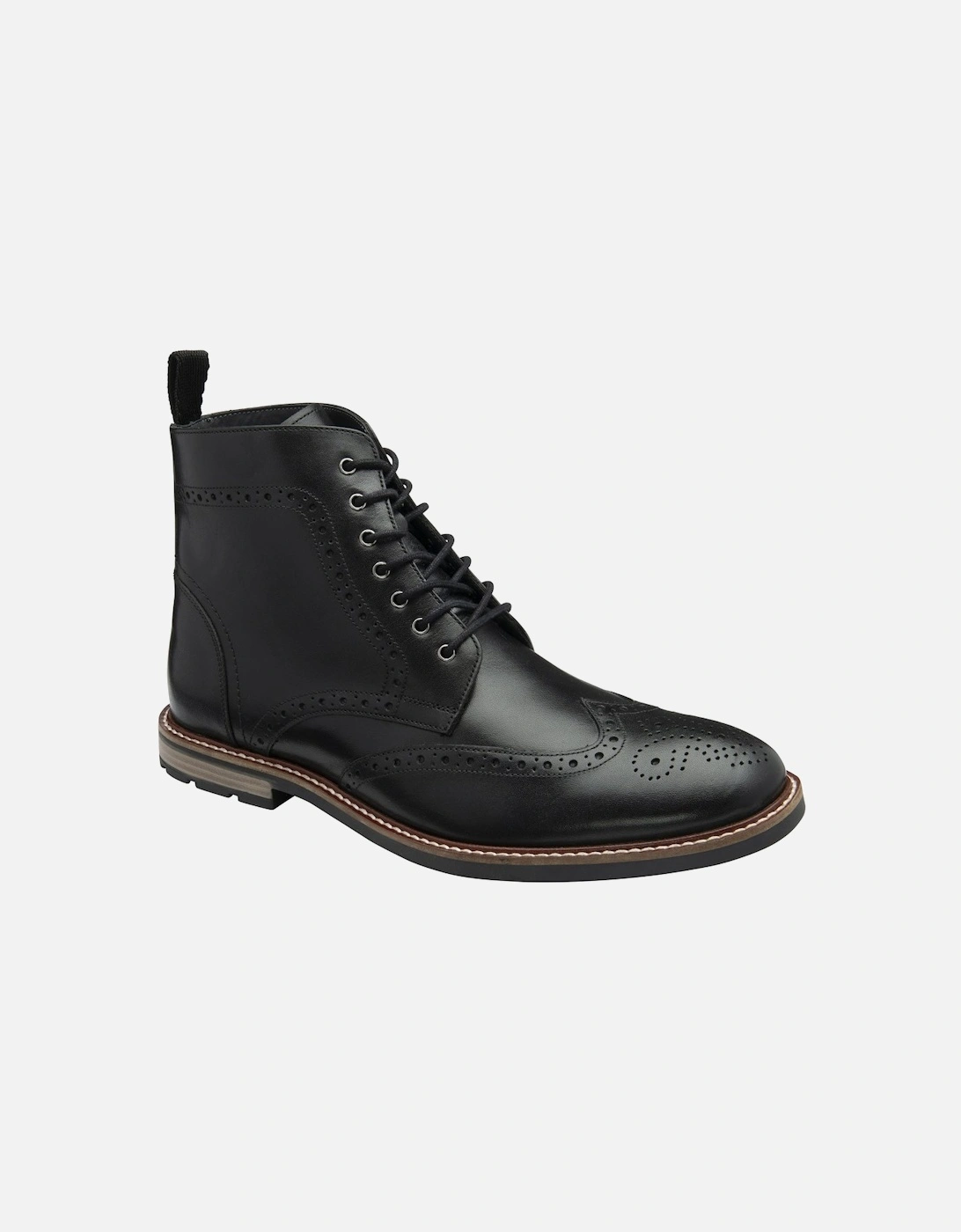 Corby Mens Brogue Boots, 5 of 4