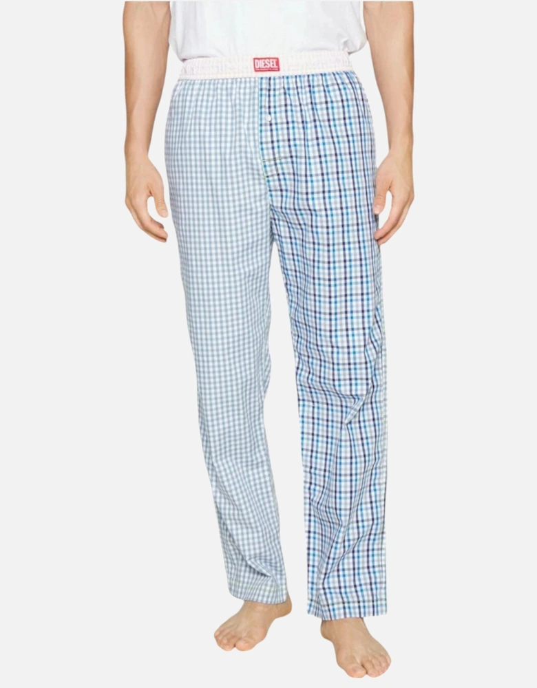 Diese Derik Mens Pyjama Bottoms Cotton Woven Loungewear Check Striped Sleepwear