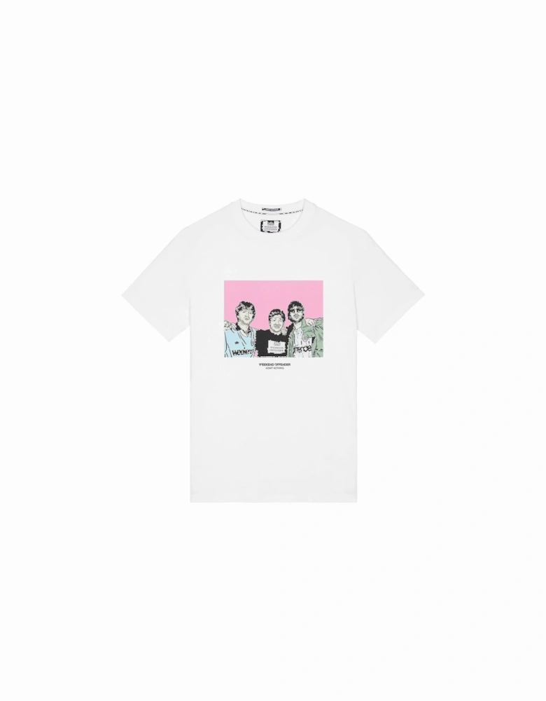 Weekend Offender Mens T Shirts Diego Graphic Crew Neck Short Sleeve Cotton Tee