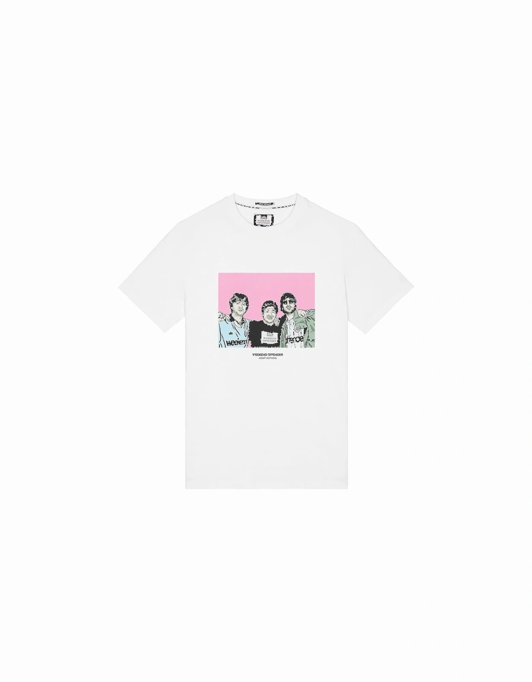 Weekend Offender Mens T Shirts Diego Graphic Crew Neck Short Sleeve Cotton Tee