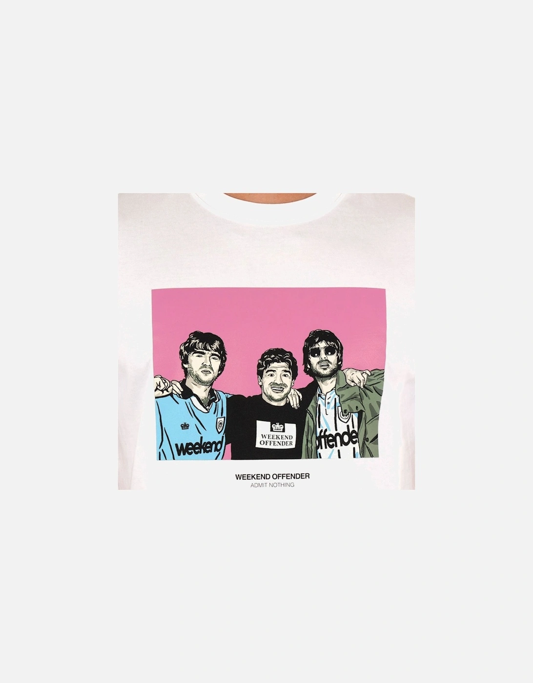 Weekend Offender Mens T Shirts Diego Graphic Crew Neck Short Sleeve Cotton Tee