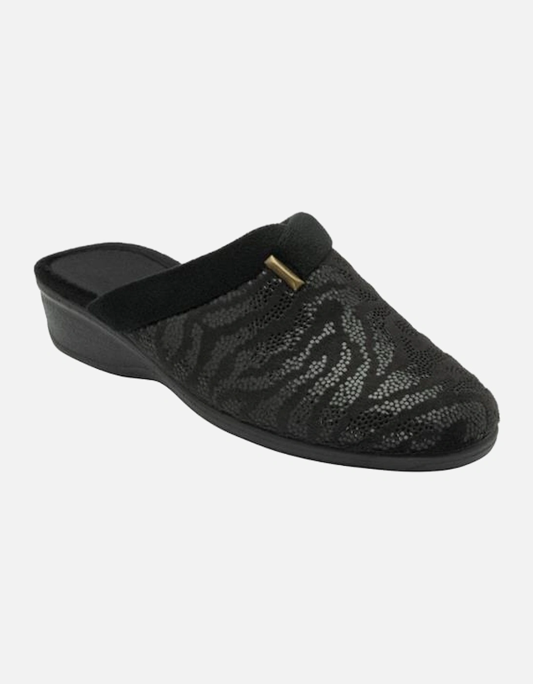 Gracia ladies slipper in Black, 3 of 2