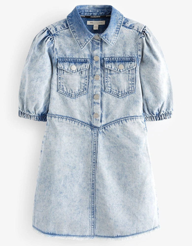 All Saints Kids Jackie Denim Dress