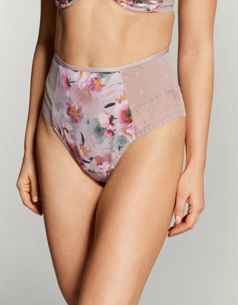 B By Baker 2 Pack Posy High Waisted Briefs - Pink