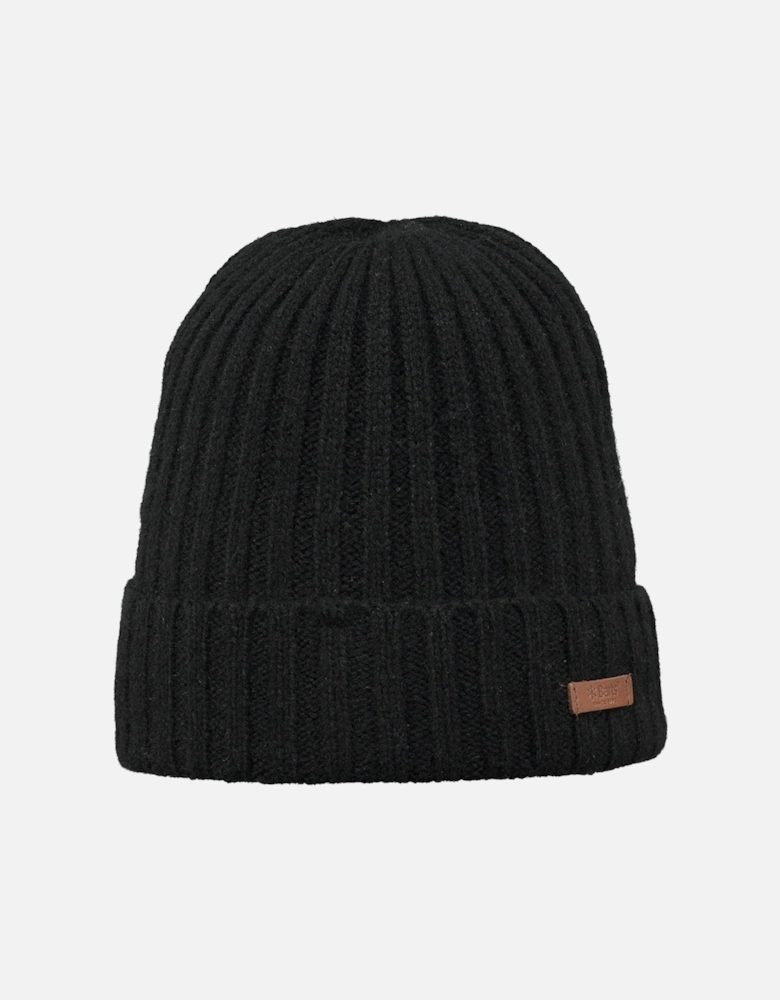 Mens Haakon Turnup Warn Soft Knitted Walking Beanie Hat