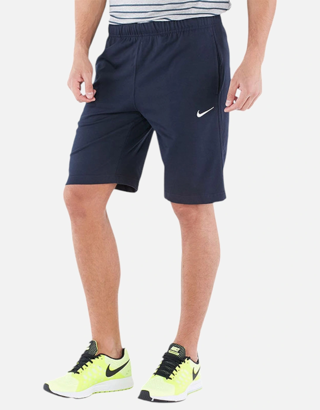 Men's NIKE 637768 Mens Short Stretch Cotton Casual Gym Fleece Sports Relax Sleepwear - Size: L