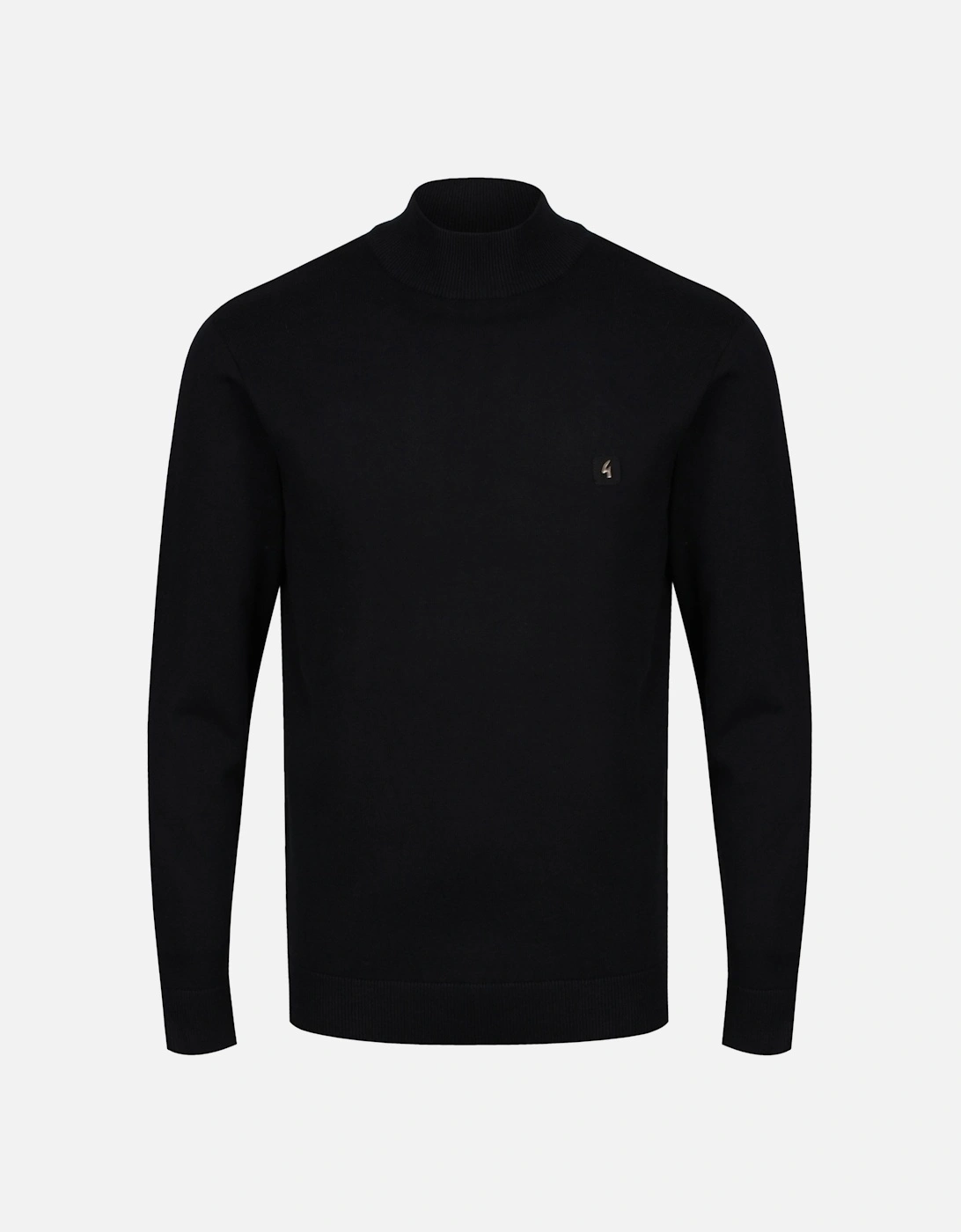 Duke Turtle Neck Sweater | Black, 3 of 2