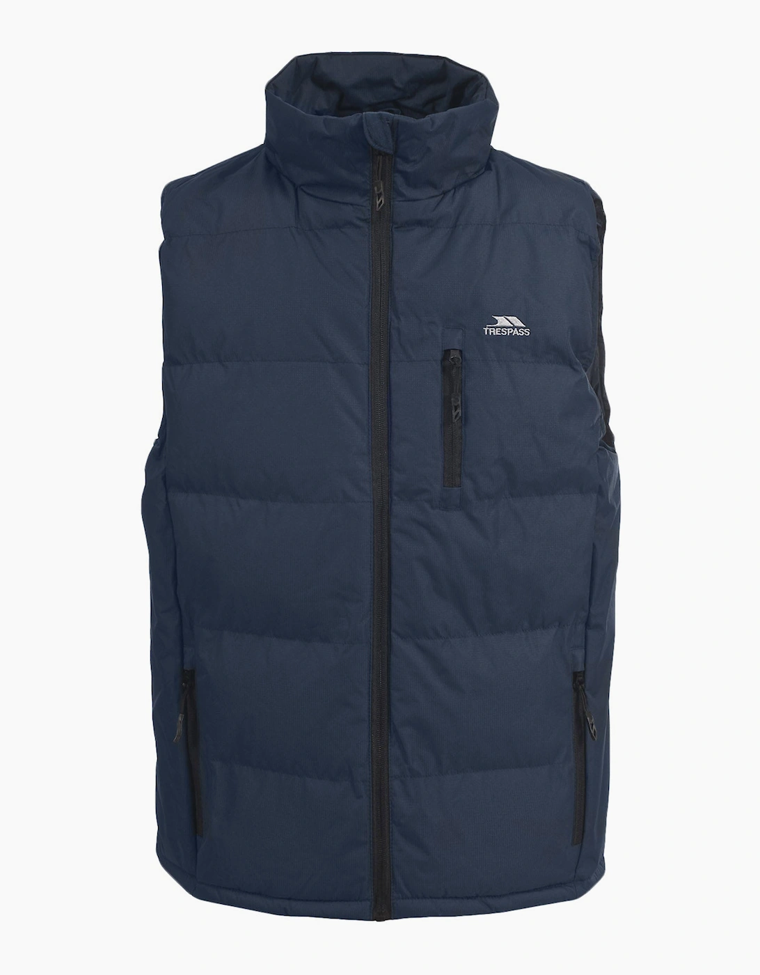 Trespass Men's Navy Clasp Padded Gilet - : 40/Regular L