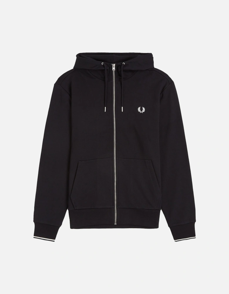 Zip Through Hooded Sweat