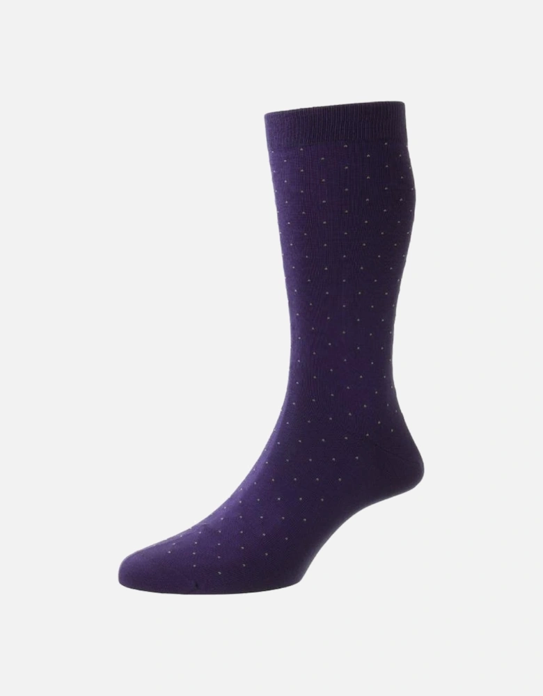 Men's Gadsbury Pindot Sock