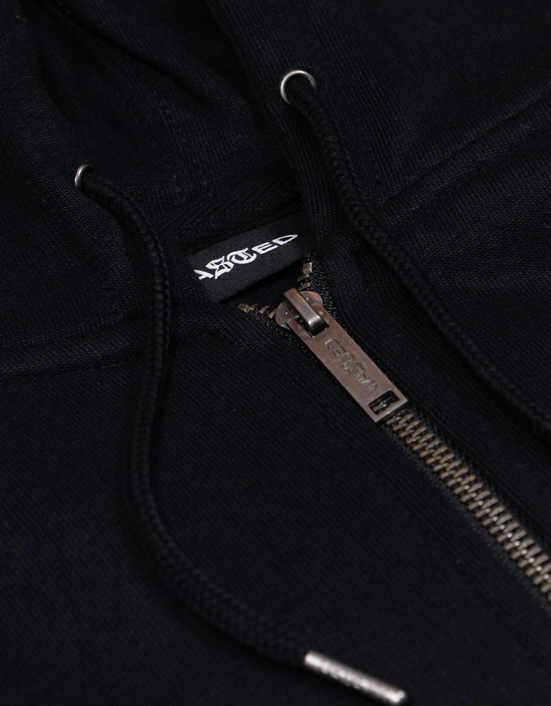 Kingdom Curve Zip Hoodie - Black