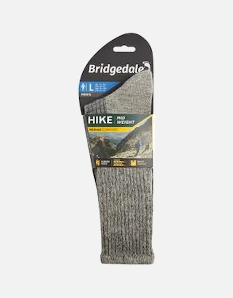 Mens Hike Midweight Merino Performance Walking Socks