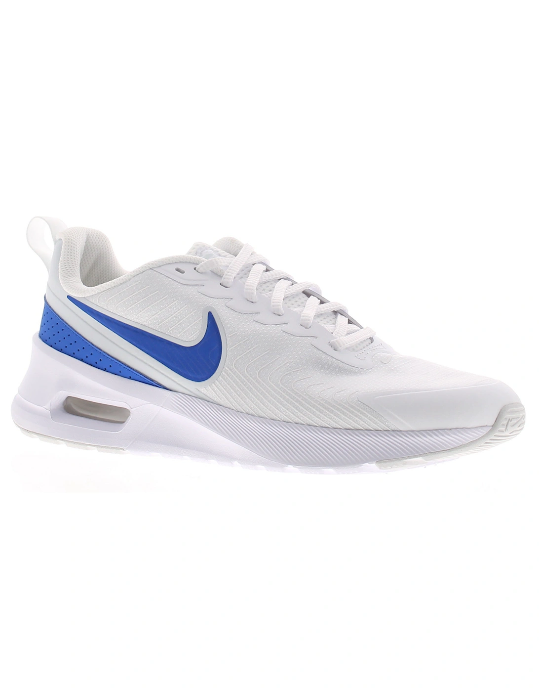 Men's Nike Mens Running Trainers Air Max Nuaxis Lace Up white UK Size - Size: 7.5