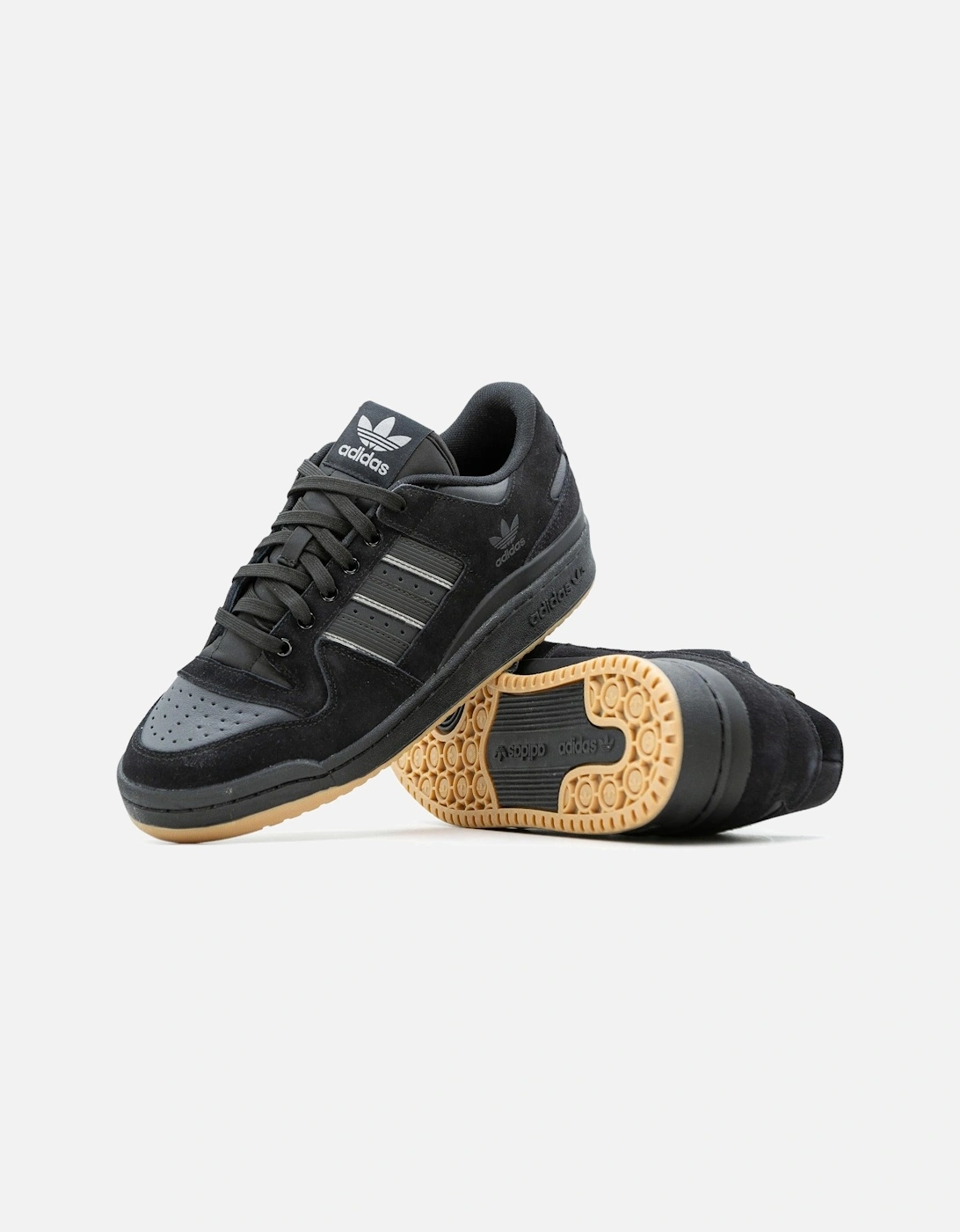 Forum 84 Low ADV Shoes - Core Black/Carbon/Grey Heather, 4 of 3