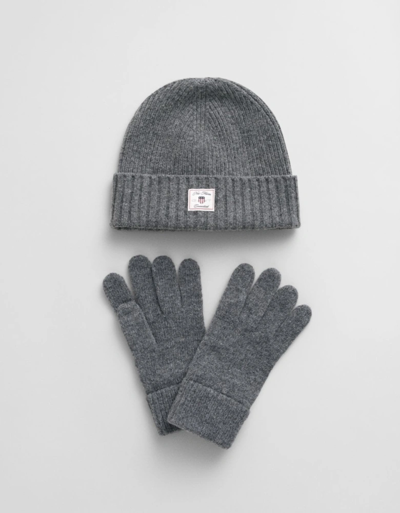 Mens Beanie & Gloves Gift Set