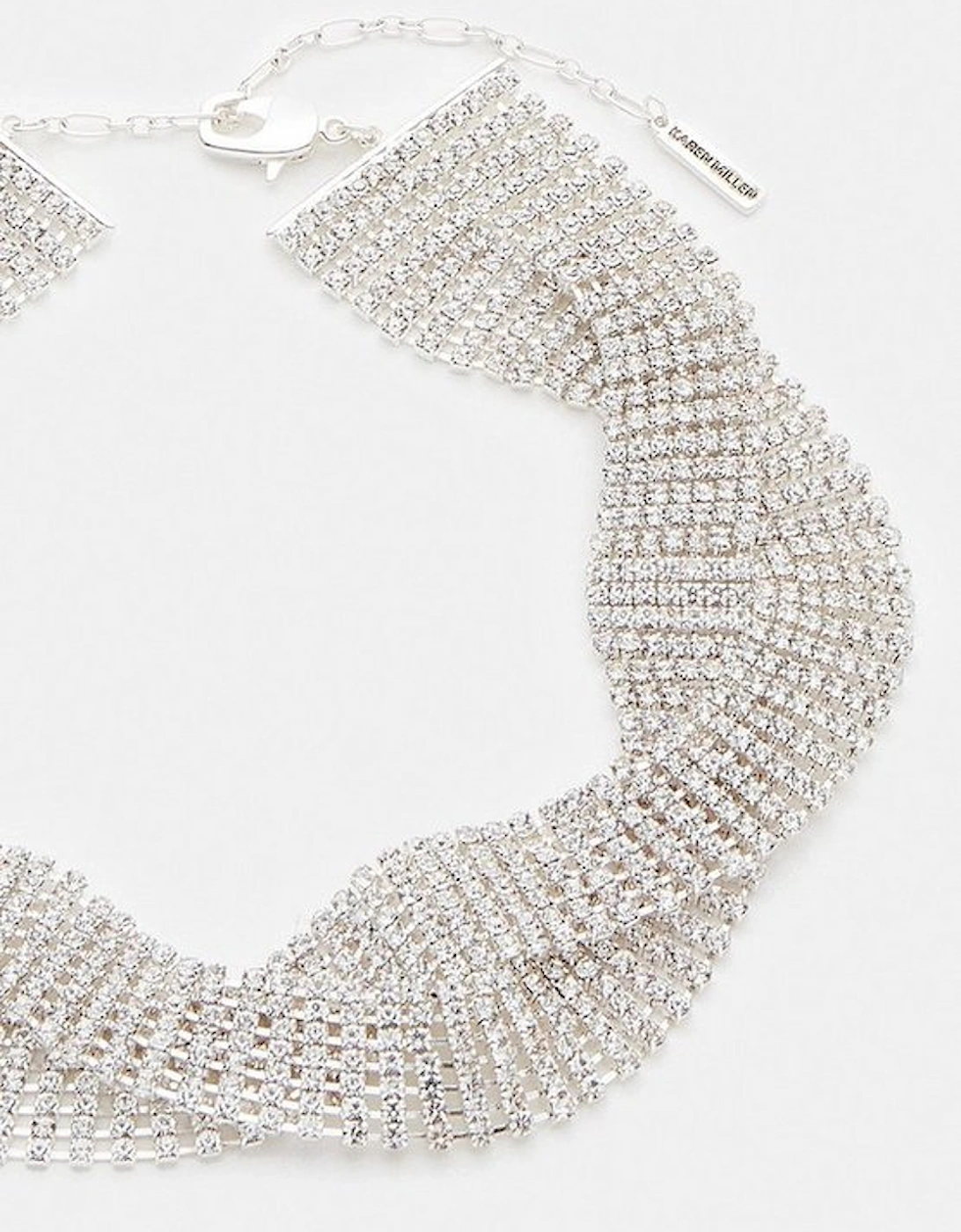 Wavy Diamante Necklace