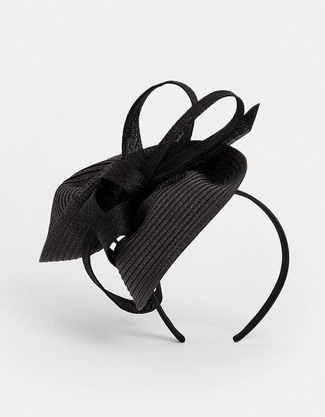 Asymmetric Bow Headband Fascinator