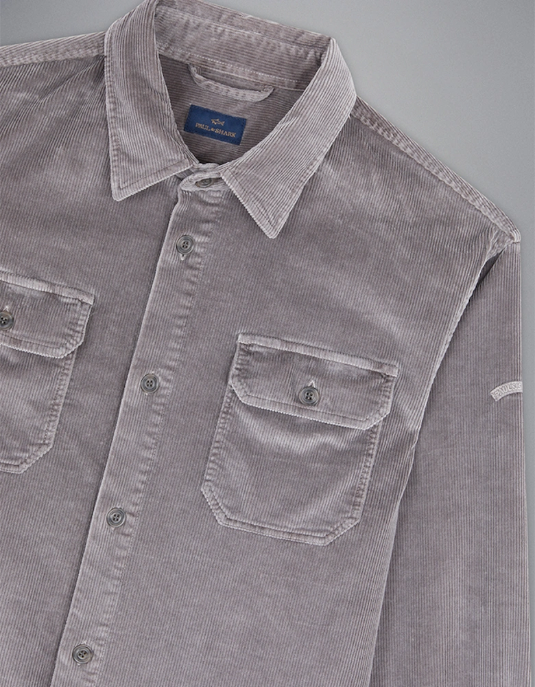 Men's Velvet Corduroy Overshirt