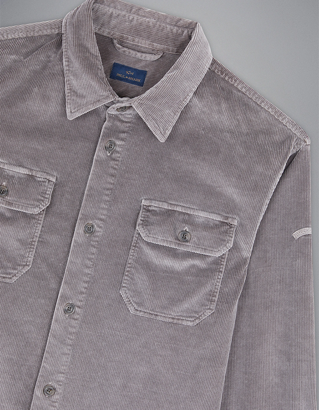 Men's Velvet Corduroy Overshirt