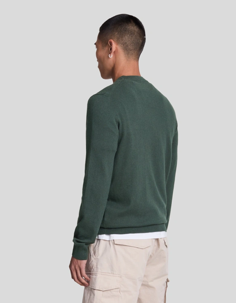 Cotton Merino Crew Neck Jumper