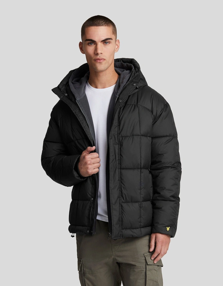 Quilted Pannelled Jacket