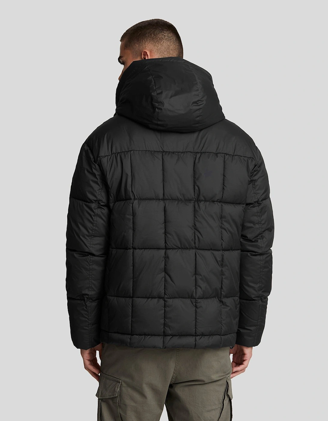 Quilted Pannelled Jacket