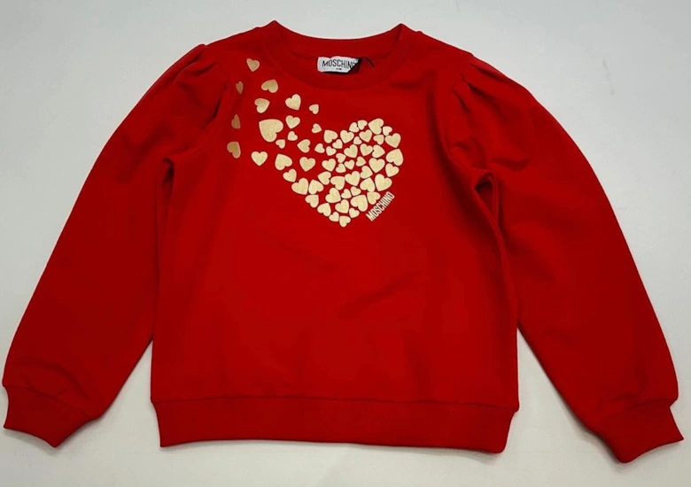 Girls Heart Sweatshirt