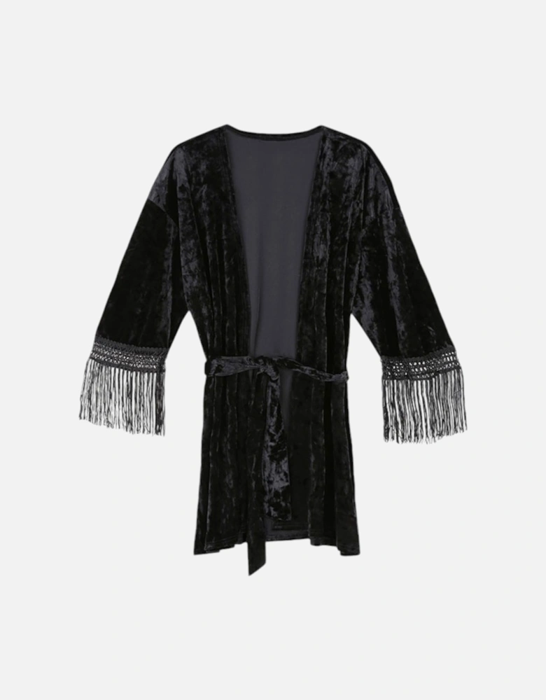 Womens Kimono Cardigan Sweater Open Front Fashion Tops