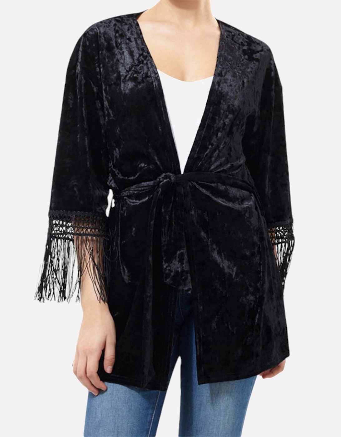 Womens Kimono Cardigan Sweater Open Front Fashion Tops, 10 of 9