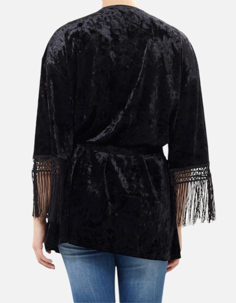 Womens Kimono Cardigan Sweater Open Front Fashion Tops
