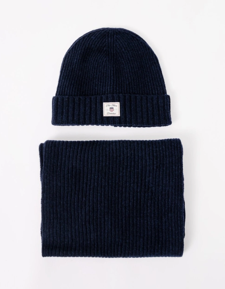 Mens Beanie & Scarf Gift Set