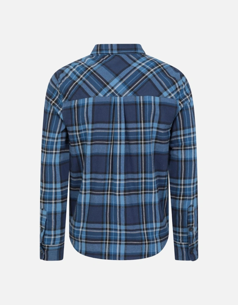 Mens Trace Flannel Long-Sleeved Shirt