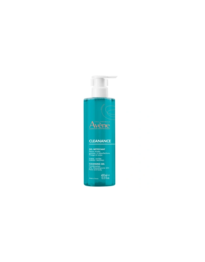 Avène Cleanance Cleansing Gel For Oily, Blemish Prone Skin 400ml - Avene