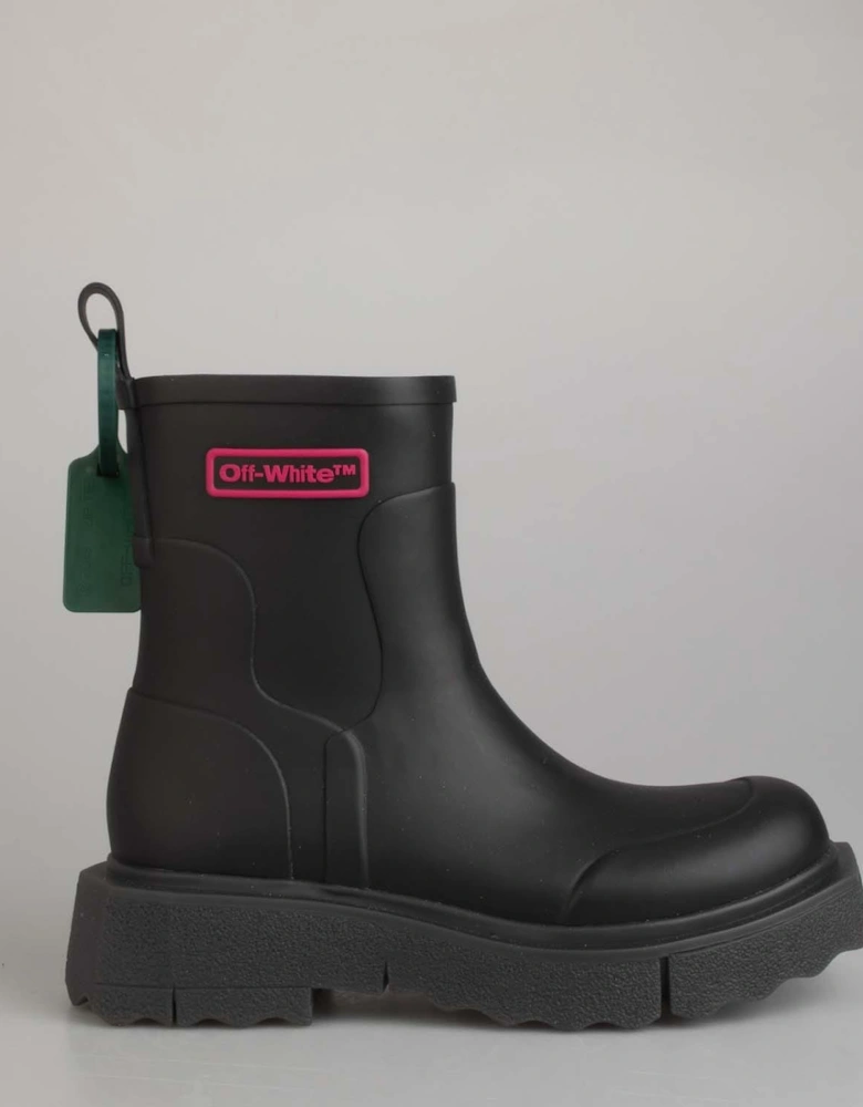 Logo Sponge Rubber Boots