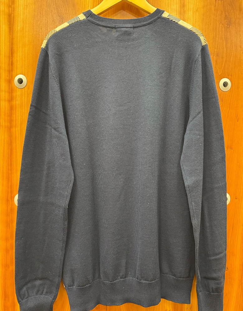 Men's Active Club Check Wool Sweater