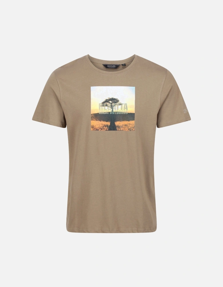 Mens Cline VI Tree Cotton T-Shirt