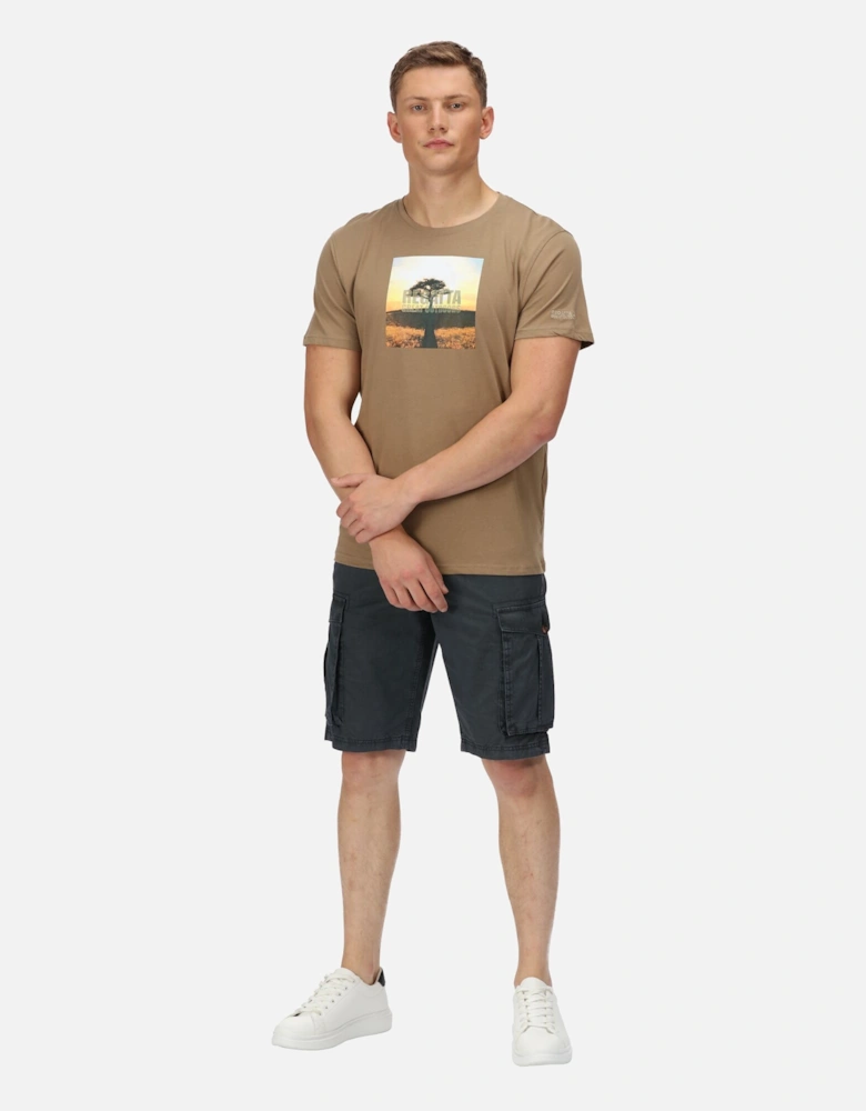 Mens Cline VI Tree Cotton T-Shirt